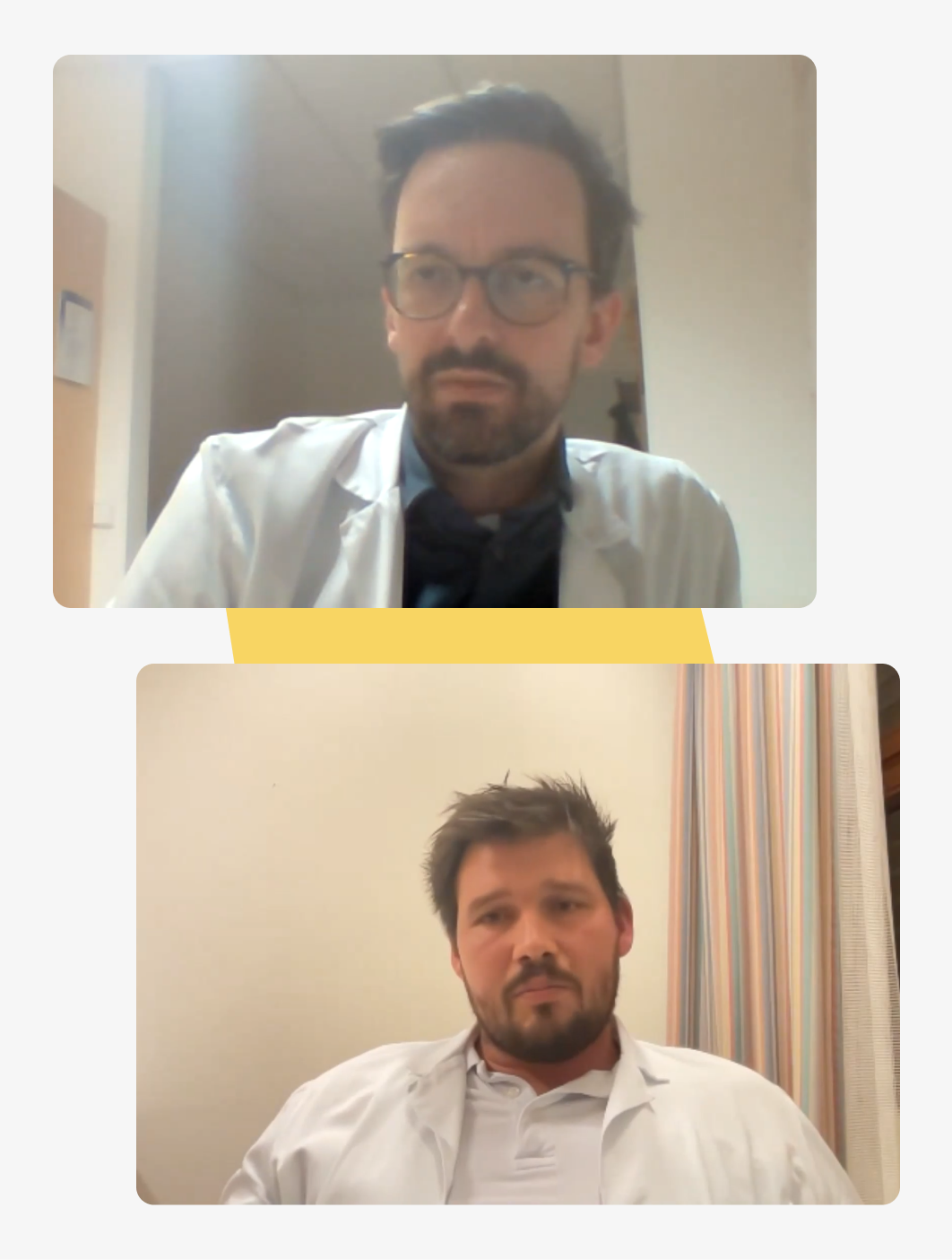 Bild von Prim. Dr. David Fuchs und Dr. David Kiesl