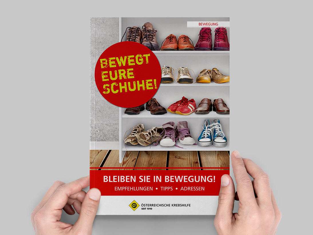 Bleiben Sie in Bewegung Broschüre Bleiben Sie in Bewegung